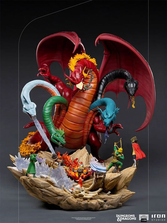 Statue Tiamat Battle Diorama - Dungeons and Dragons - Demi Art 1/20