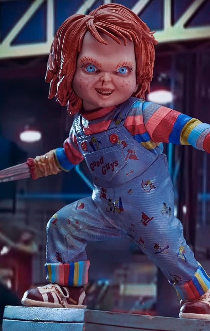 Chucky Statue - Chucky – Die Mörderpuppe 2 - Art Scale 1/10