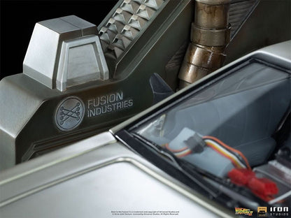 Delorean Statue Full Set Deluxe - Zurück in die Zukunft II - Art Scale 1/10