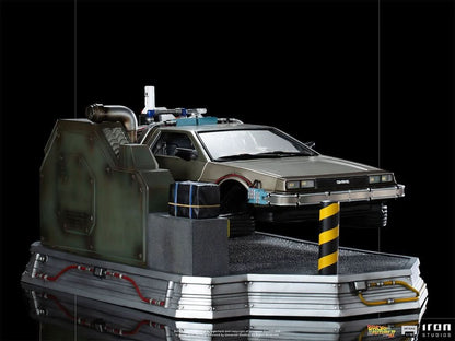 Statue Delorean - Zurück in die Zukunft II - Art Scale 1/10