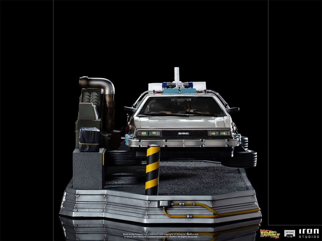 Statue Delorean - Zurück in die Zukunft II - Art Scale 1/10
