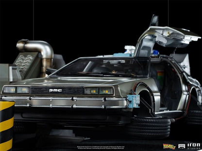 Statue Delorean - Zurück in die Zukunft II - Art Scale 1/10