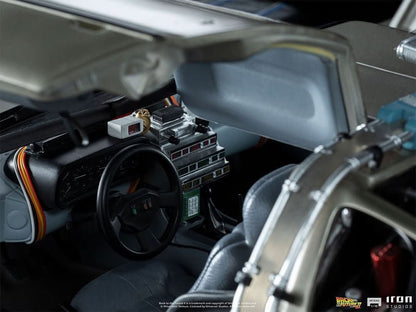 Statue Delorean - Zurück in die Zukunft II - Art Scale 1/10