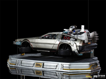 Statue Delorean - Zurück in die Zukunft II - Art Scale 1/10