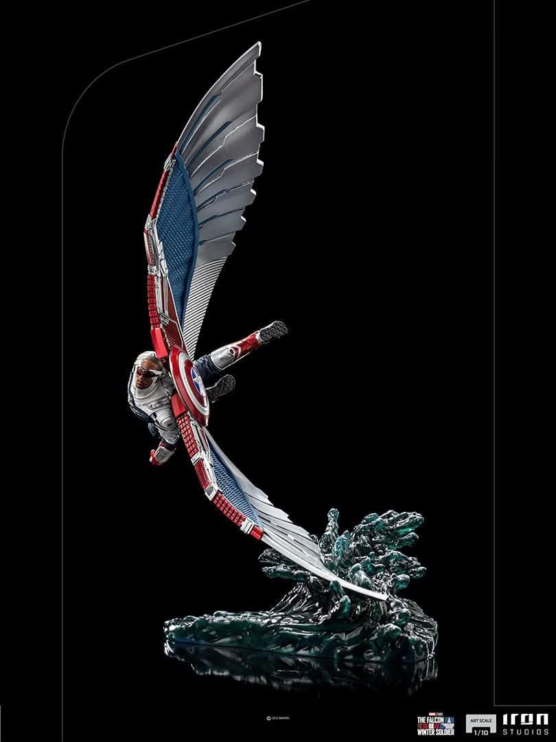 Statue Captain America Sam Wilson - The Falcon and the Winter Soldier - BDS Art Scale 1/10 - Avengers
