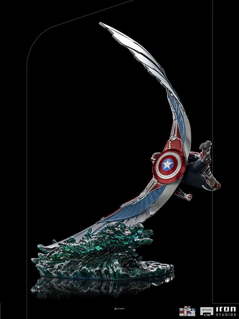 Statue Captain America Sam Wilson - The Falcon and the Winter Soldier - BDS Art Scale 1/10 - Avengers