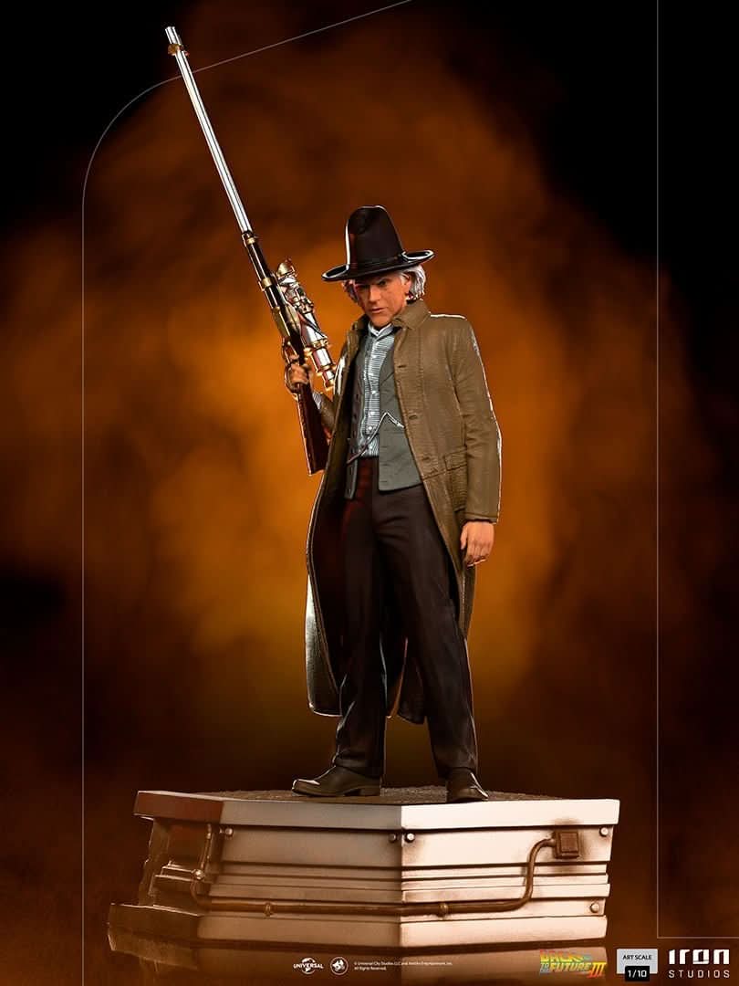 Statue Doc Brown - Zurück in die Zukunft III - Art Scale 1/10