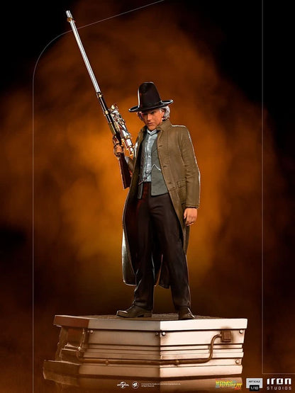 Statue Doc Brown - Zurück in die Zukunft III - Art Scale 1/10