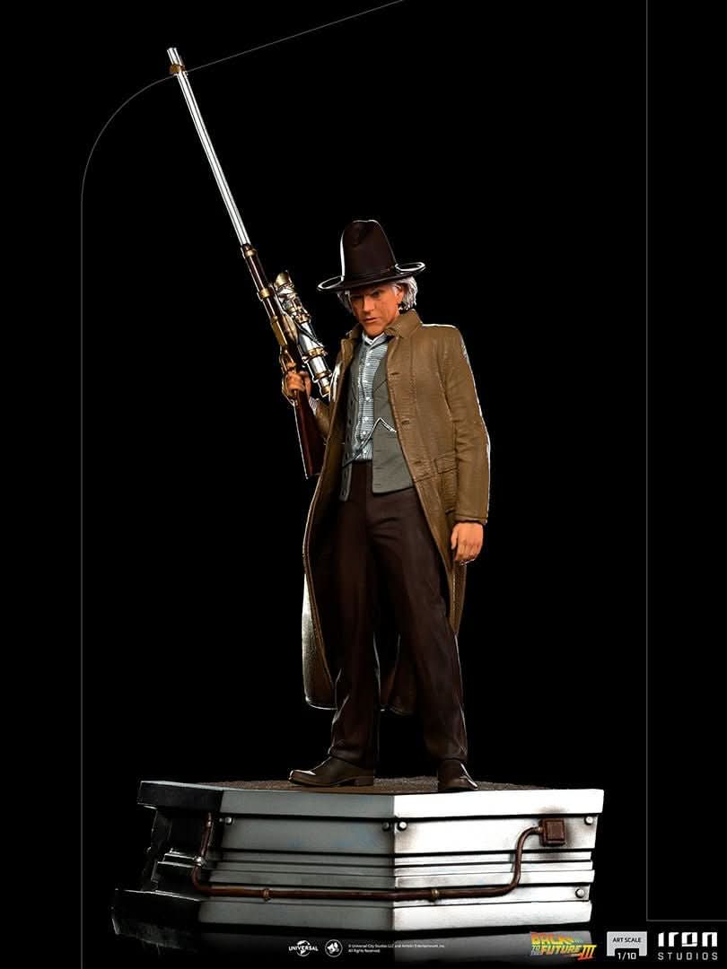 Statue Doc Brown - Zurück in die Zukunft III - Art Scale 1/10
