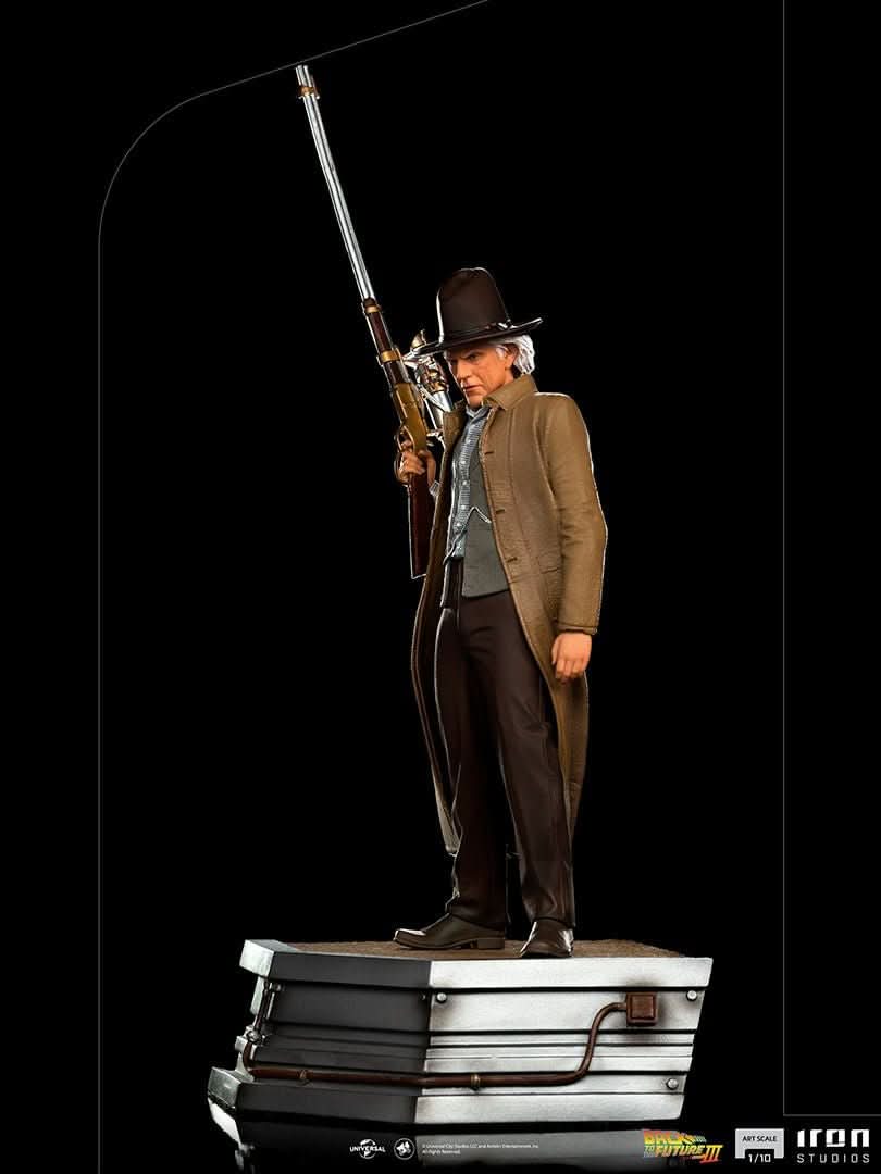 Statue Doc Brown - Zurück in die Zukunft III - Art Scale 1/10