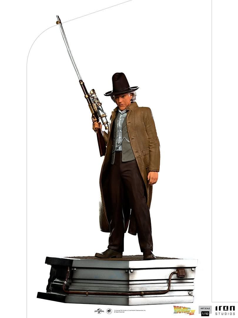 Statue Doc Brown - Zurück in die Zukunft III - Art Scale 1/10