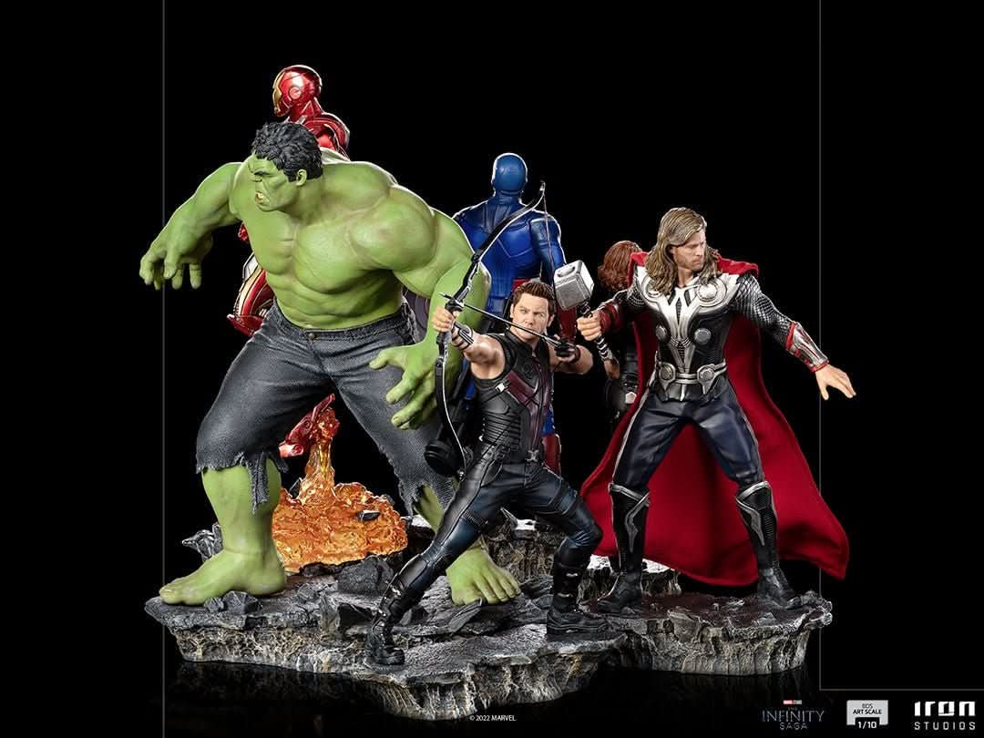 Statue Hawkeye (Schlacht um New York) - The Infinity Saga - BDS Art Scale 1/10
