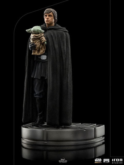 Statue Luke Skywalker and Grogu - Star Wars: The Mandalorian - Art Scale 1/10