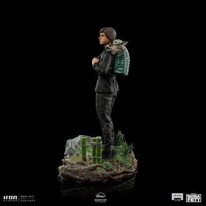 Statue Luke Skywalker and Grogu Training Version - Star Wars: The Book of Boba Fett - Art Scale 1/10 - The Mandalorian