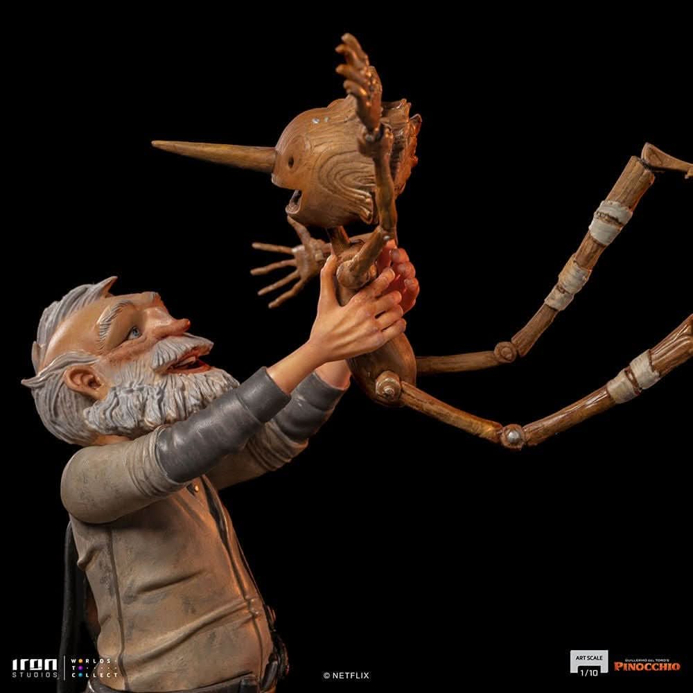 Statue Geppetto & Pinocchio - Pinocchio - Art Scale 1/10