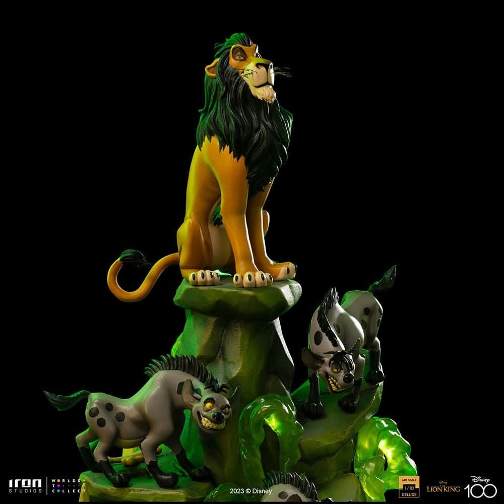 Statue Scar Deluxe - Disney 100th - The Lion King - Art Scale 1/10