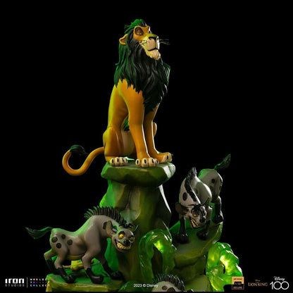 Statue Scar Deluxe - Disney 100th - The Lion King - Art Scale 1/10
