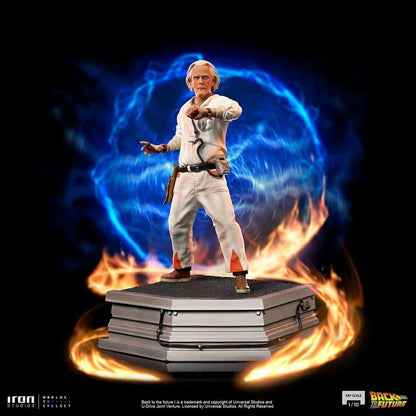 Statue Doc Brown - Back to the Future - Art Scale 1/10