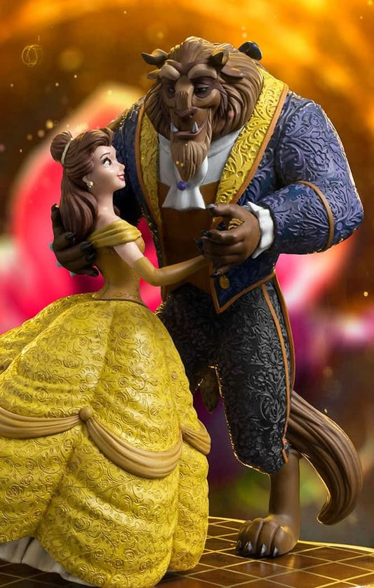 Statue Die Schöne und das Biest 100 Jahre Version - Disney 100. Jubiläum - Die Schöne und das Biest - Art Scale 1/10