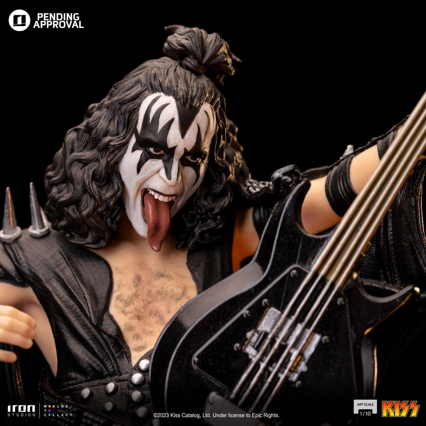Statue Gene Simmons "The Demon" - KISS - Art Scale 1/10