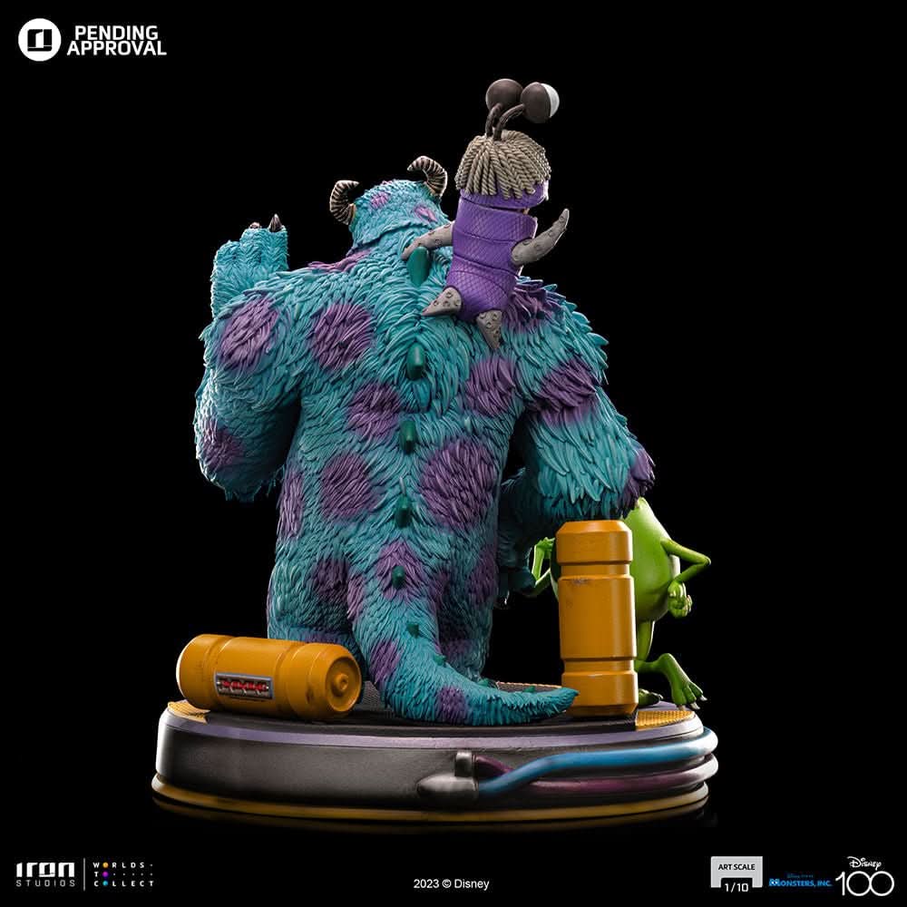 Statue Monsters Inc. Diorama - Disney 100th - Monsters Inc. - Art Scale 1/10 - Disney Classics