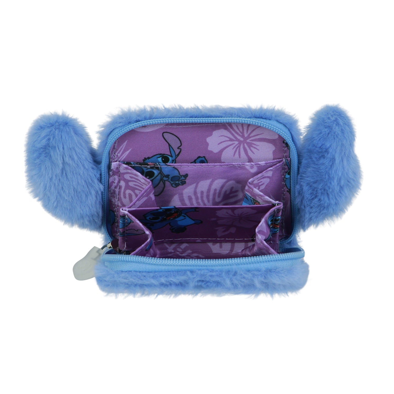 Porte-Monnaie Plush Disney Lilo & Stitch « Heart » – Bleu