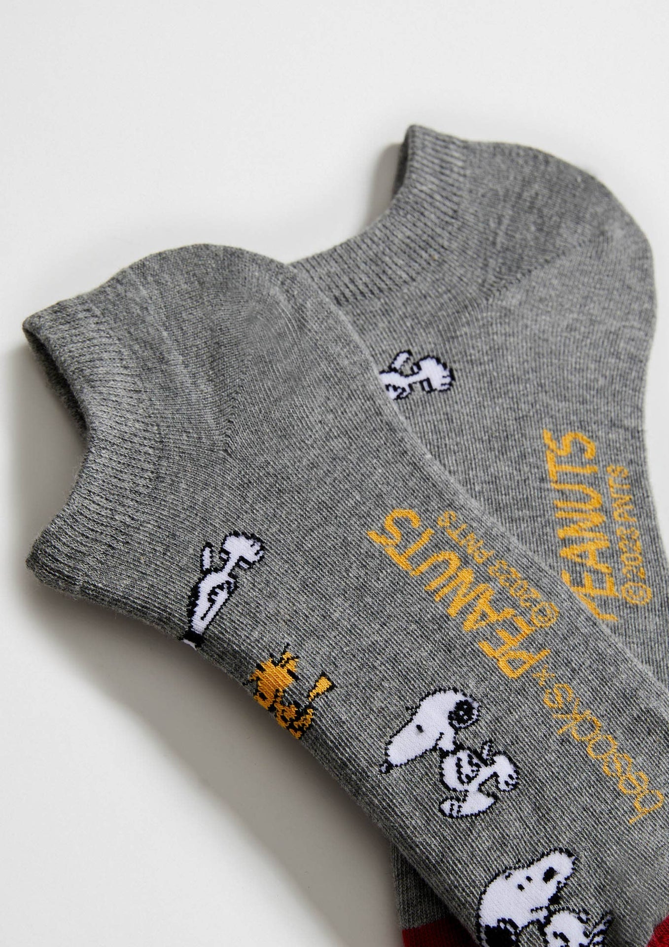 Chaussettes courtes BeSnoopy Gris