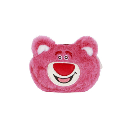 Porte-Monnaie Pill Plush Disney « Ours Lotso Strawberry » – Rose