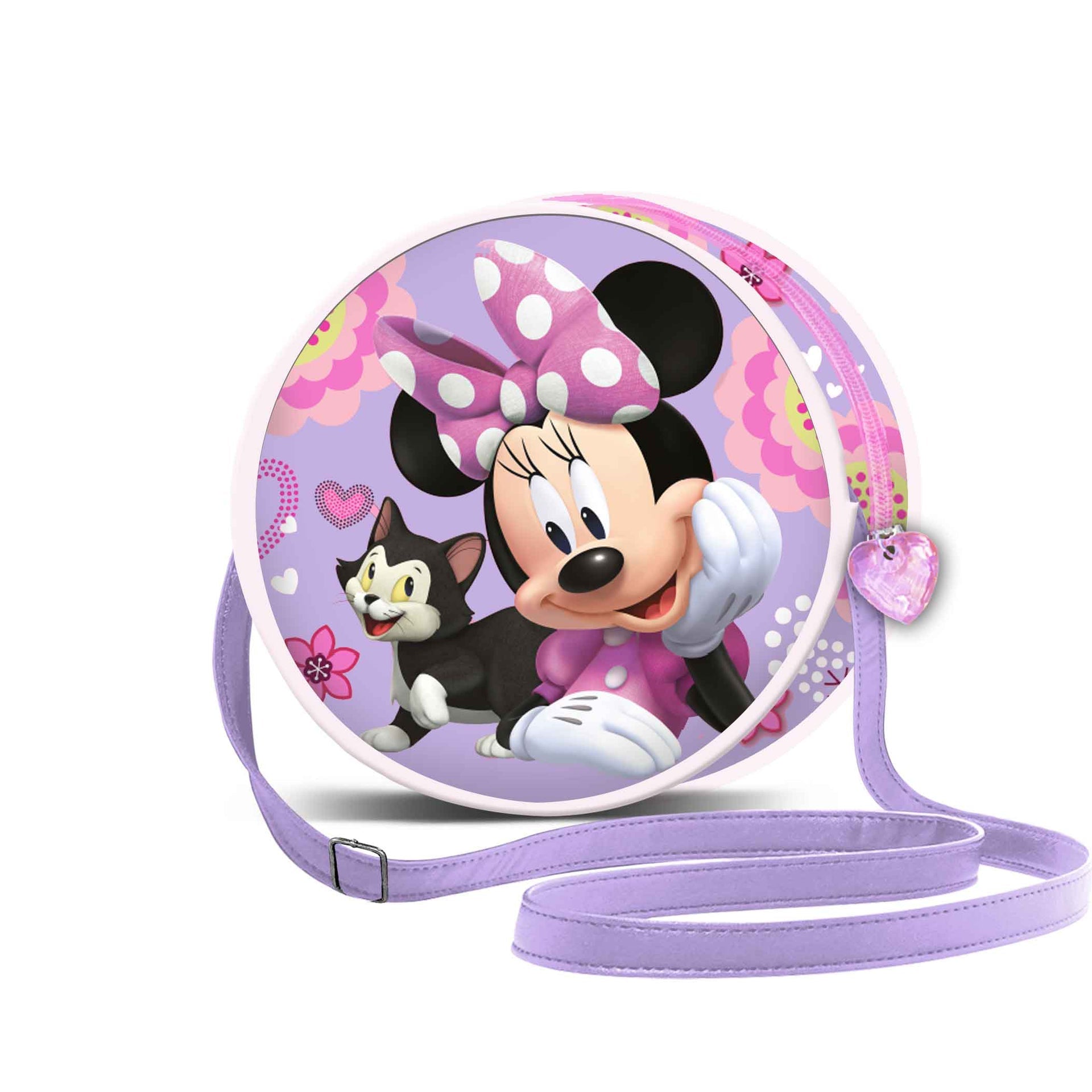 Sac à Bandoulière Rond Disney Minnie Mouse « Cat »