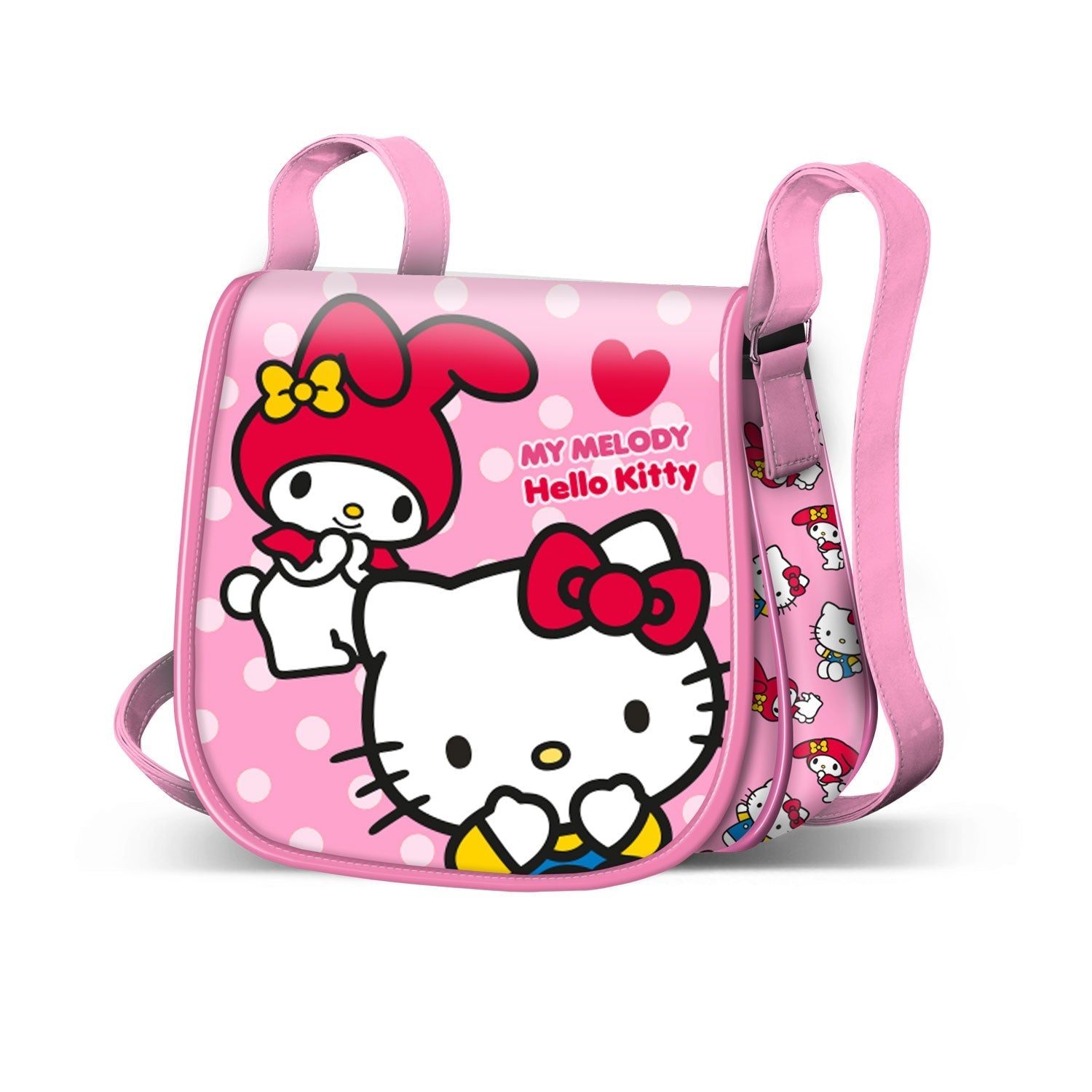 Sac à Bandoulière Muffin Mini Hello Kitty « Lovely » – Rose