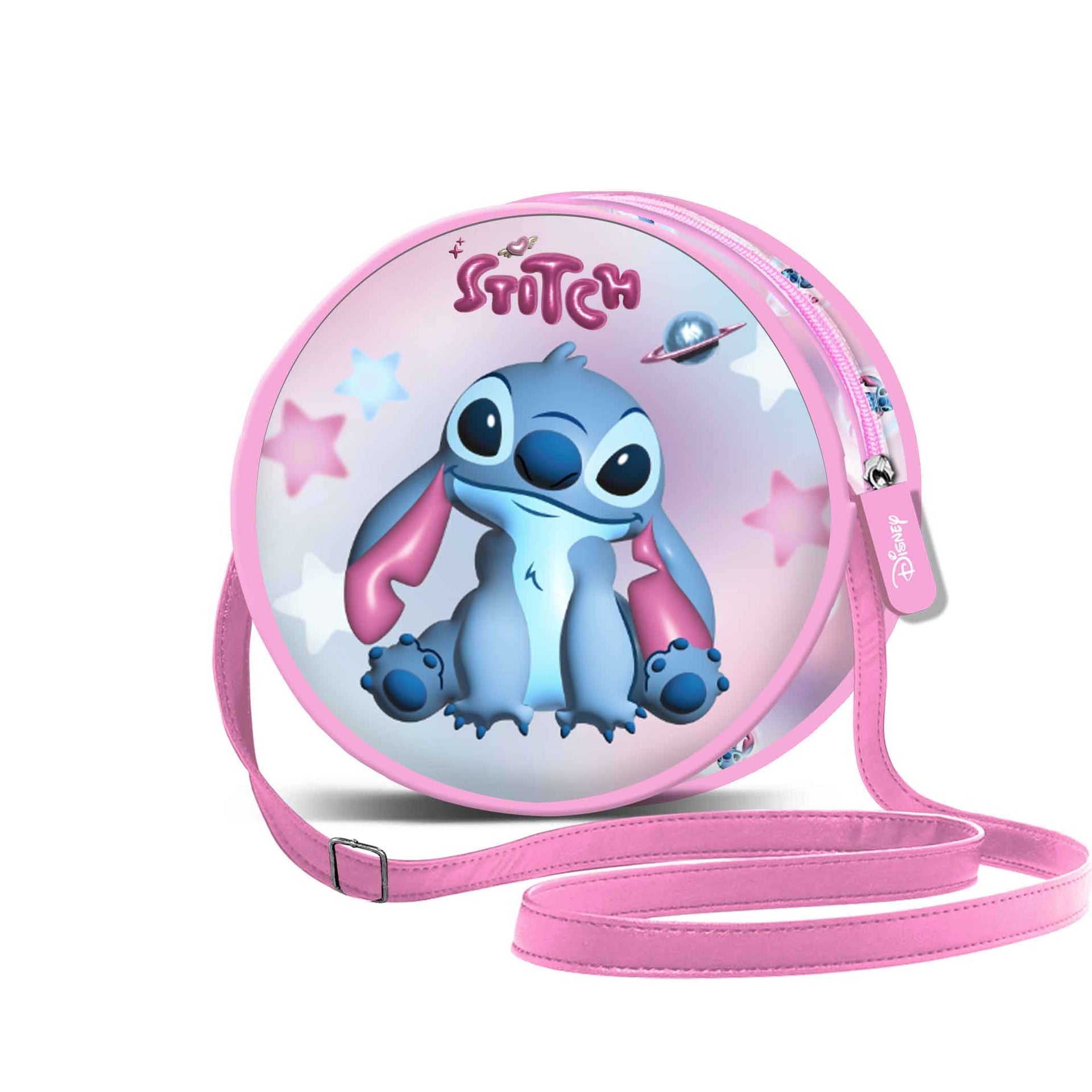 Sac à Bandoulière Rond Disney Lilo & Stitch « Cosmic »