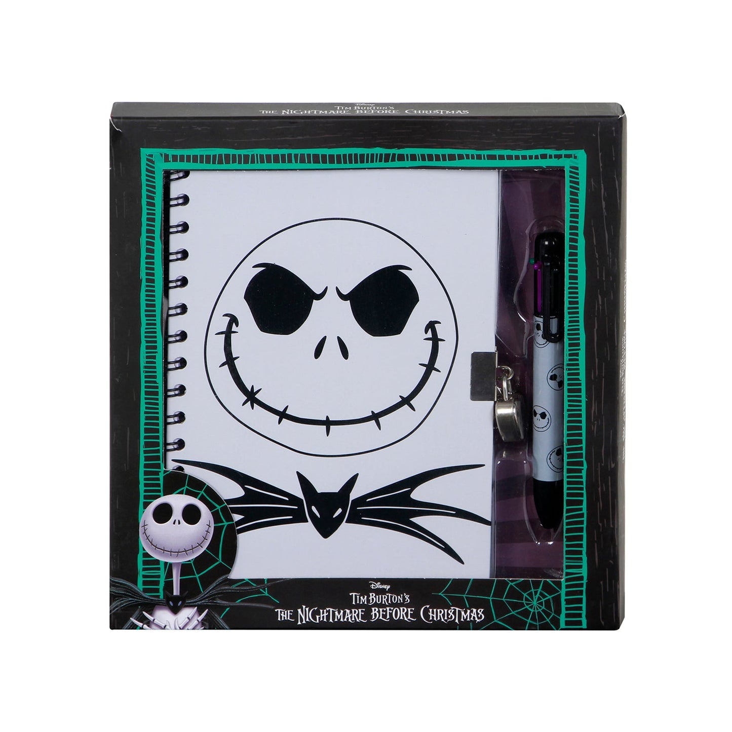 Coffret Journal + Stylo 6 Couleurs Disney « Jack » – Lilas