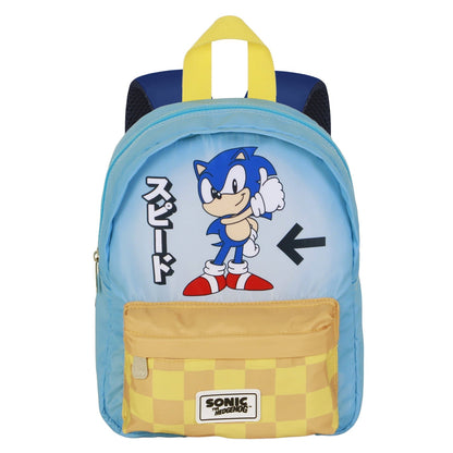 Sac à Dos Préscolaire Joy Sonic the Hedgehog « Yeah » – Bleu