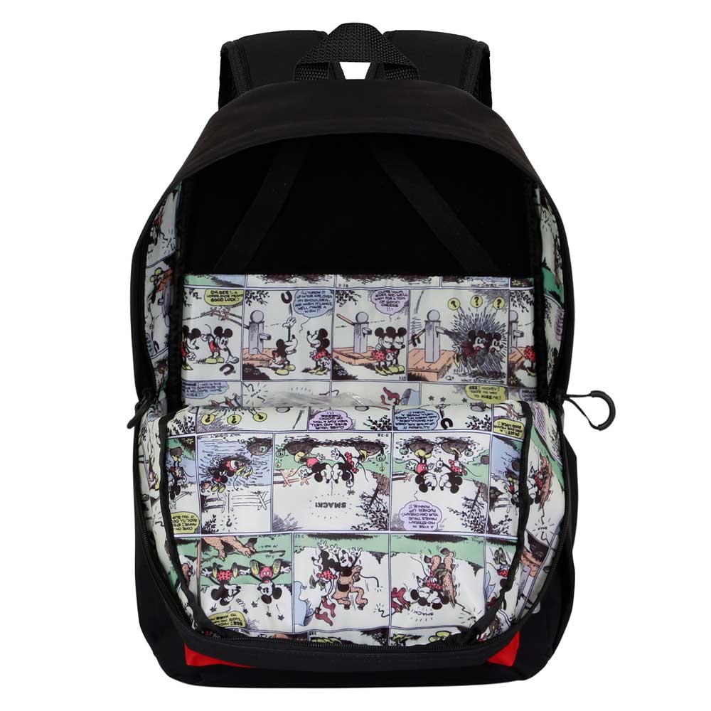 Sac à Dos Block Disney Mickey Mouse « MK » – Noir
