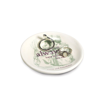 Plat à bijoux Jane Austen - 8 cm