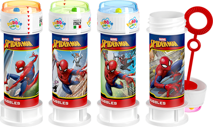 Coffret bulles de savon Marvel Spider-Man – Présentoir 36 flacons 60 ml