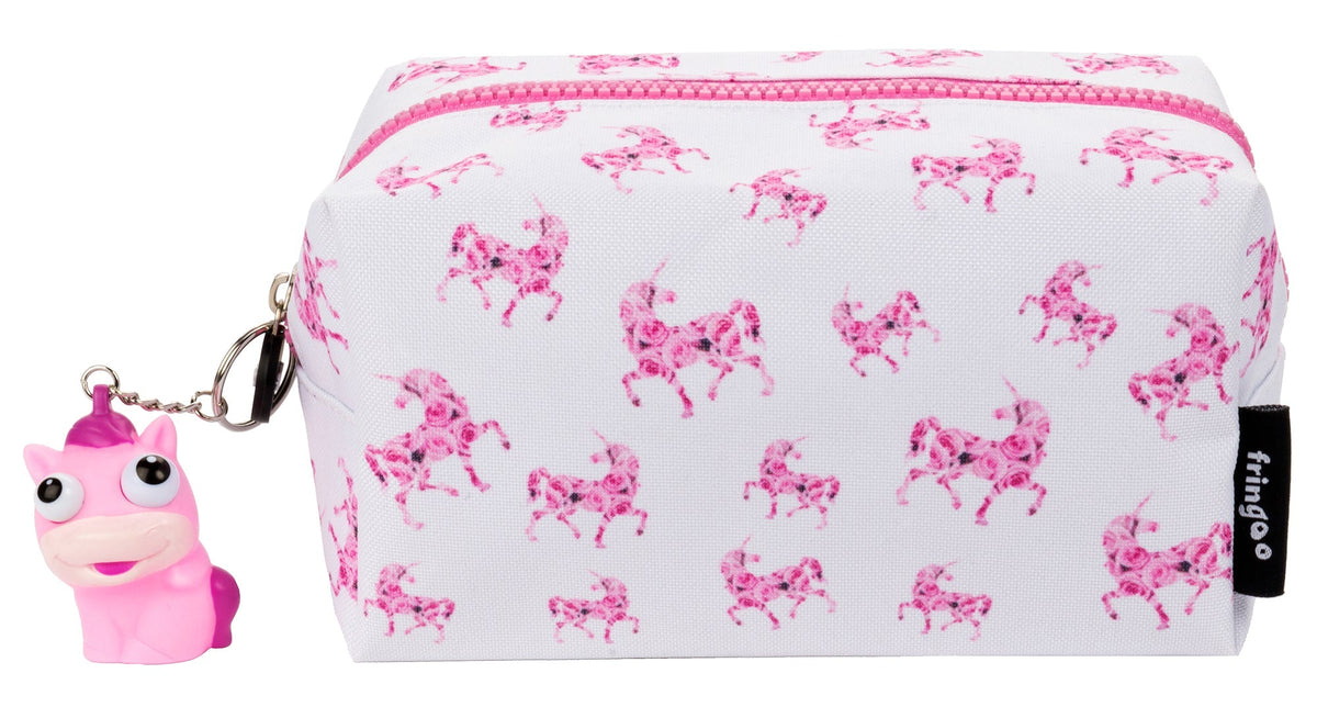Trousse scolaire – licorne Roses