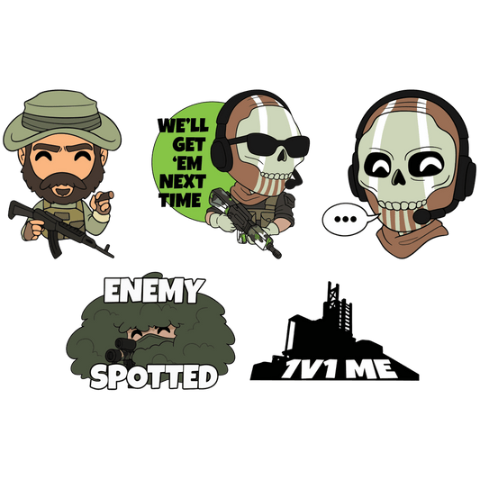 Call of Duty Pin-Set
