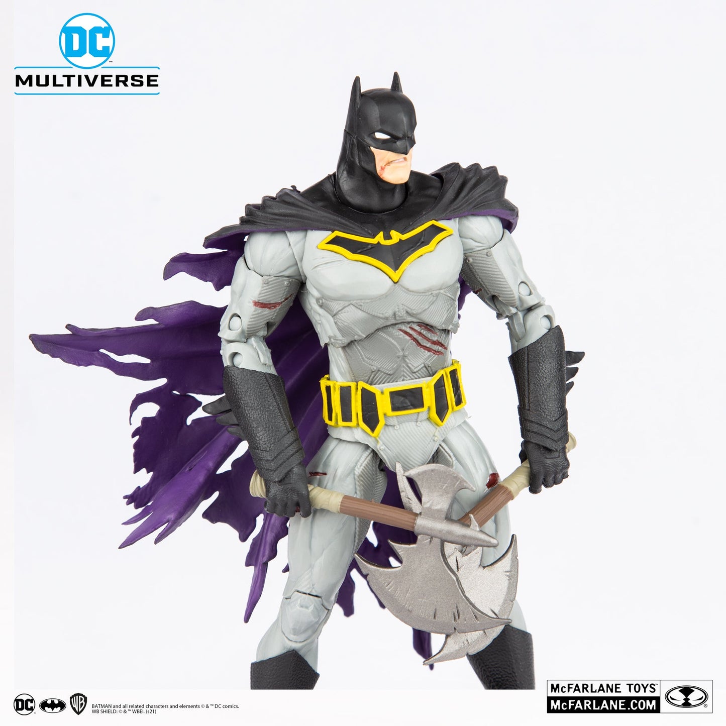 Batman avec Battle Damage (Dark Knights: Metal)