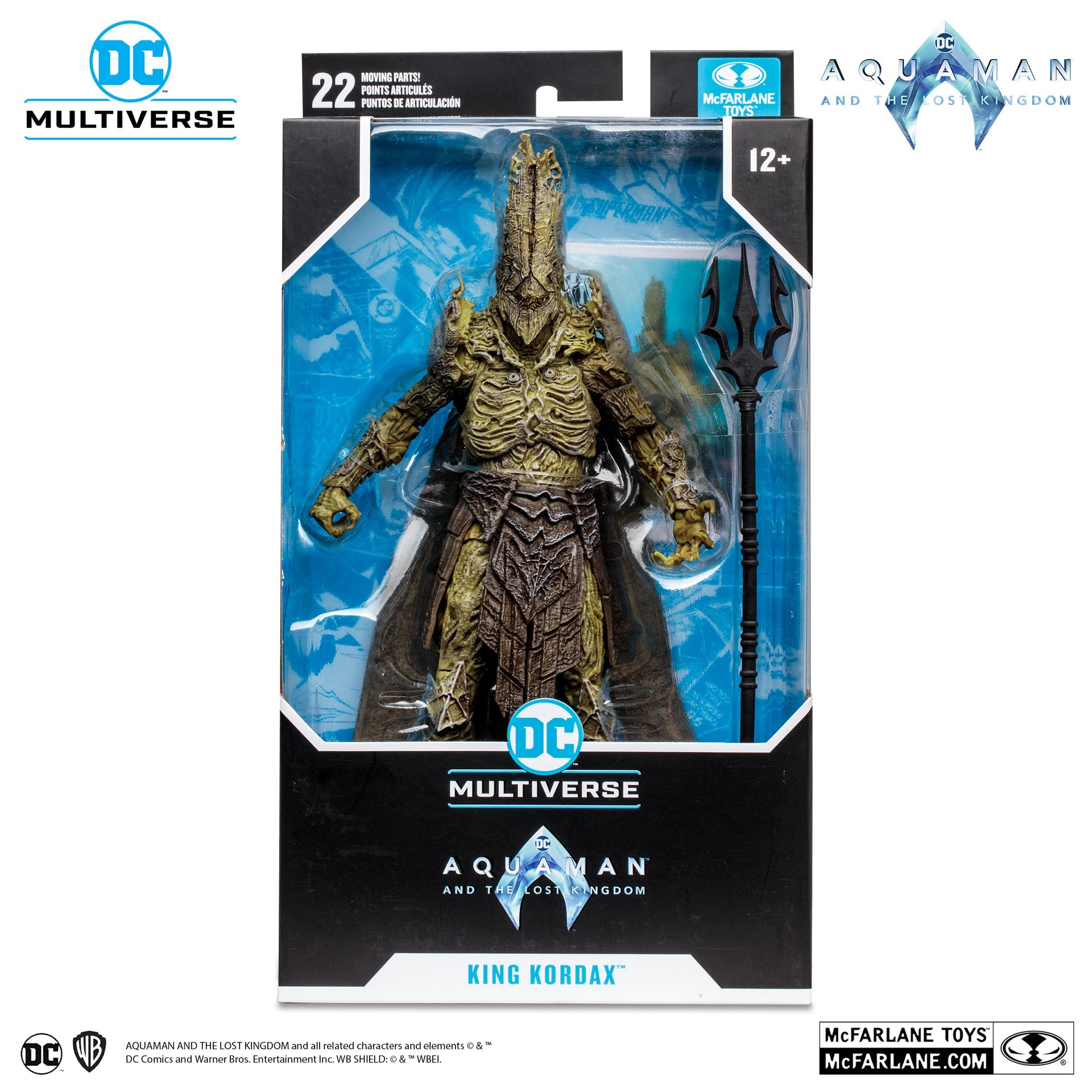 king kordax aquaman and the lost kingdom mcfarlane toys