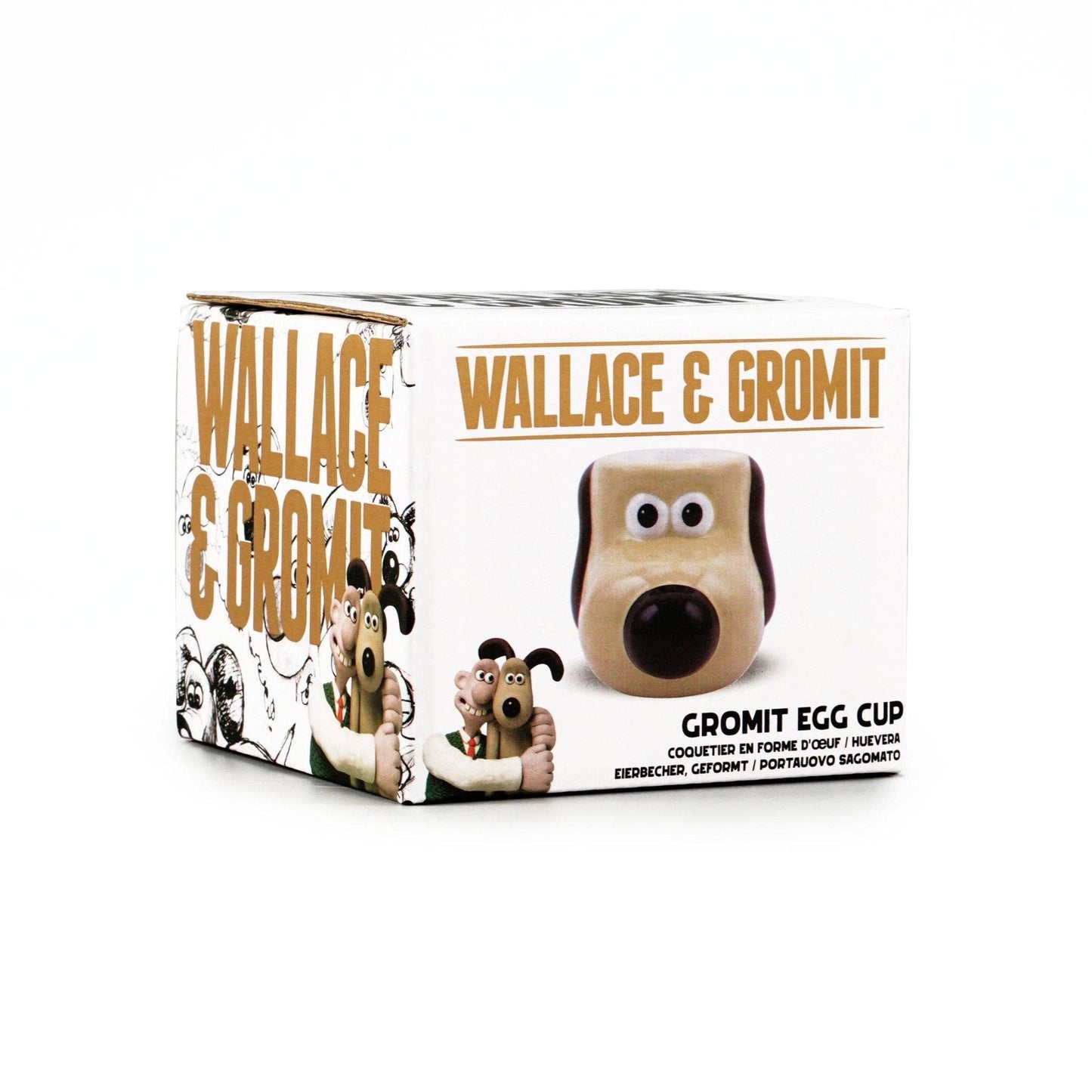 Coquetier Wallace et Gromit - Gromit