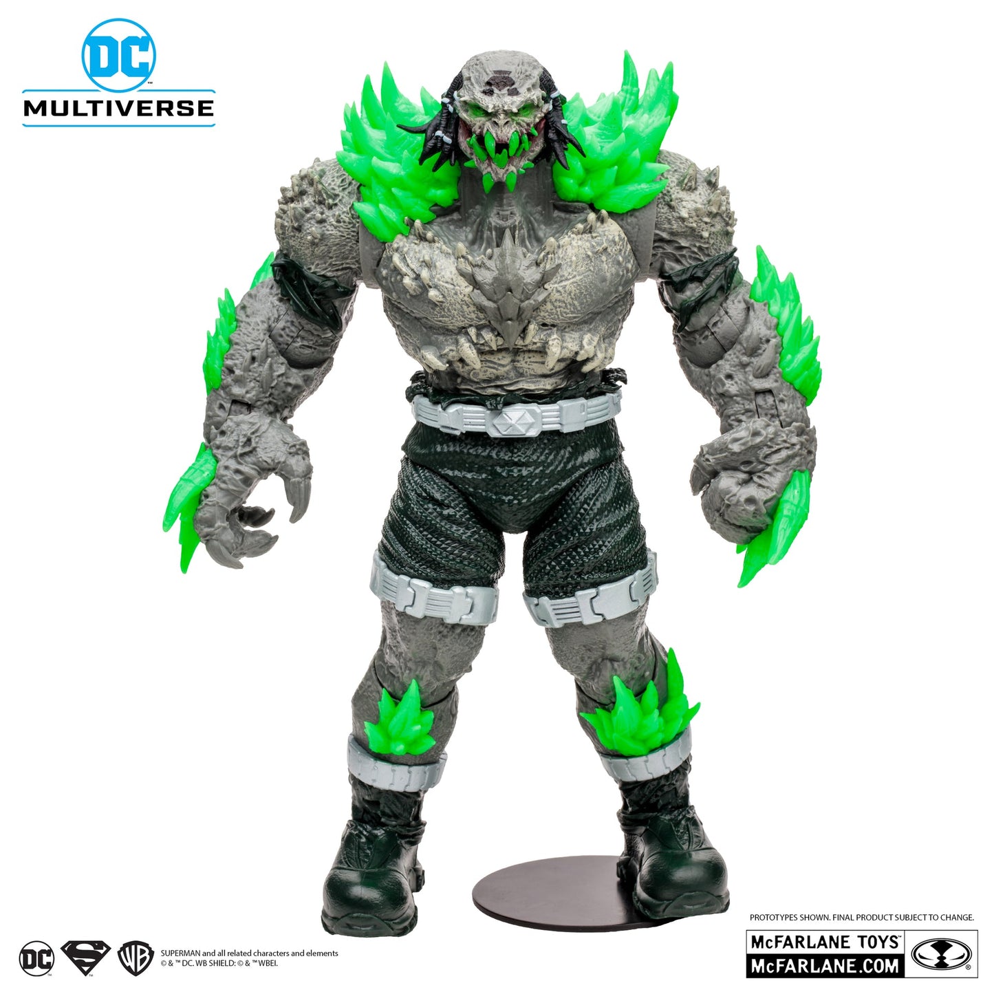 kryptonite doomsday superman batman mcfarlane toys