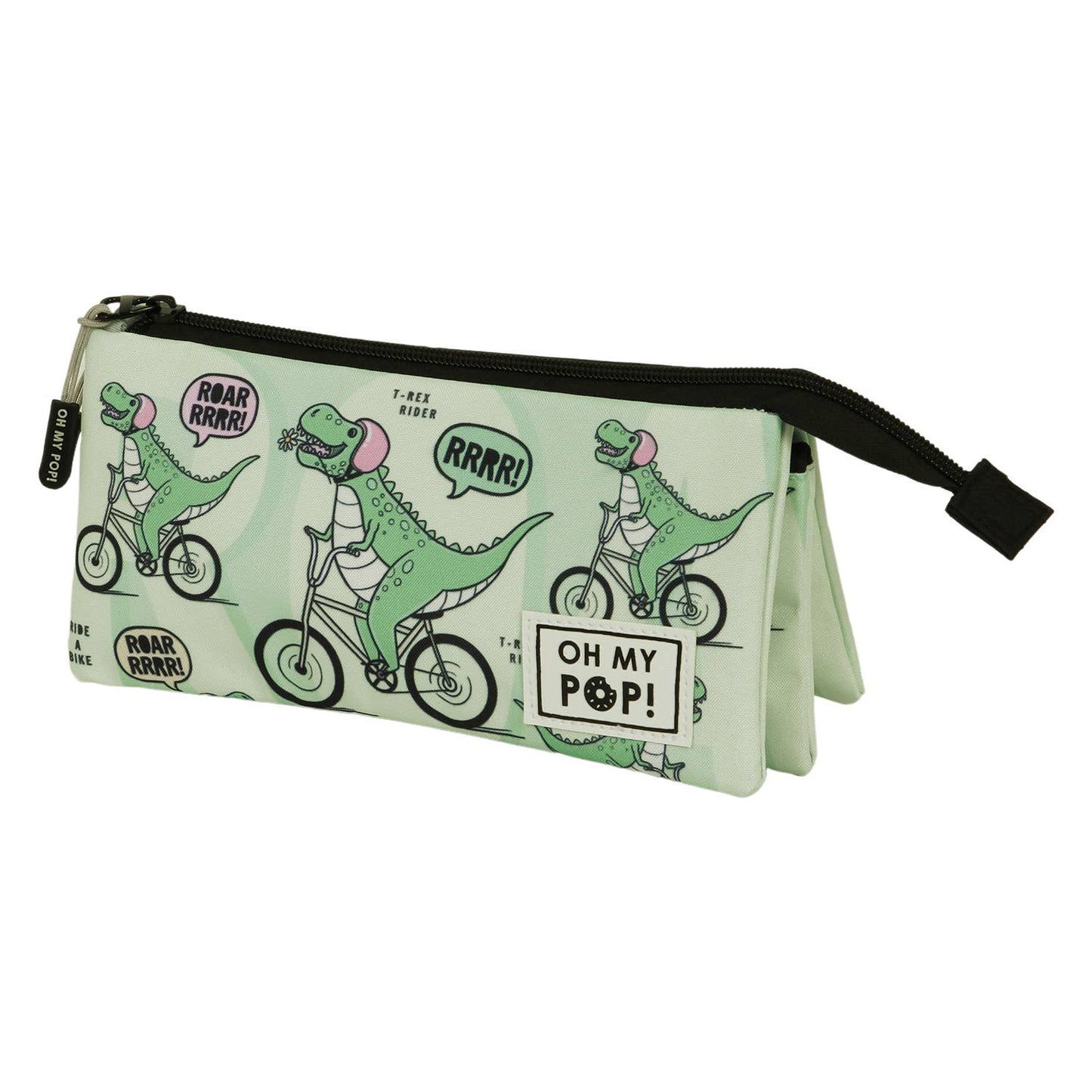 Oh My Pop! Dinorrr-Triple FAN 2.0 Pencil Case