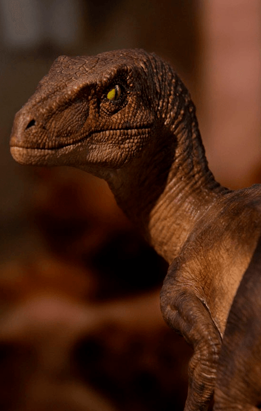 Velociraptor-Statue – Jurassic Park – Maßstab 1:10