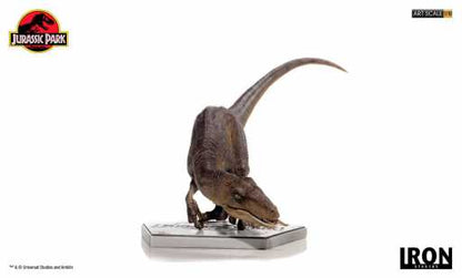 Statue Kauernder Velociraptor - Jurassic Park - Art Scale 1/10