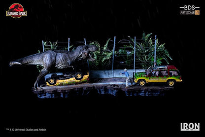 Statue T-Rex Attack - Art Scale 1/10 - Jurassic Park - Set A/B