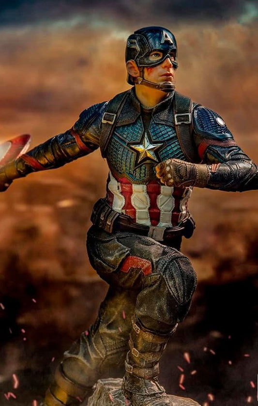 Statue Captain America Deluxe - Avengers: Endgame - Art Scale 1/10 - Marvel Comics