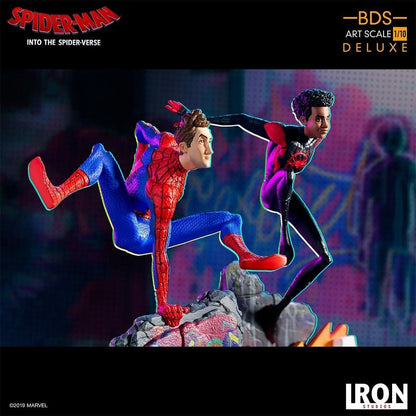Statue Spider Noir and Spider Ham - Spiderman: Into The Spiderverse - Art Scale 1/10 - Spider-Man