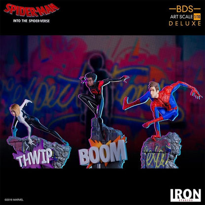 Statue Spider Noir and Spider Ham - Spiderman: Into The Spiderverse - Art Scale 1/10 - Spider-Man