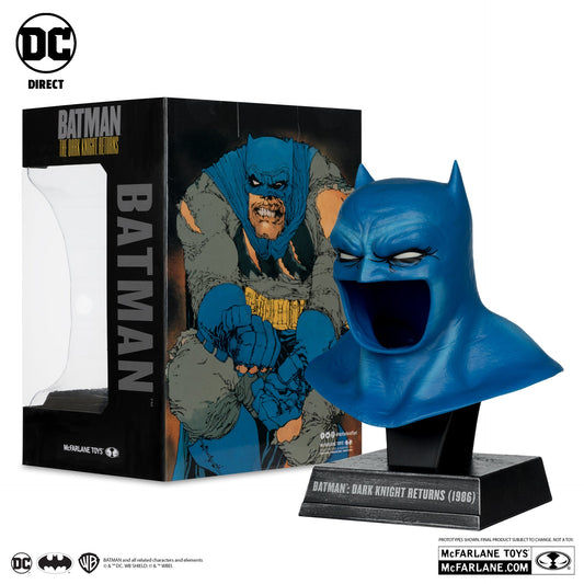 batman dark knight returns cowl replica 1 3 scale mcfarlane toys